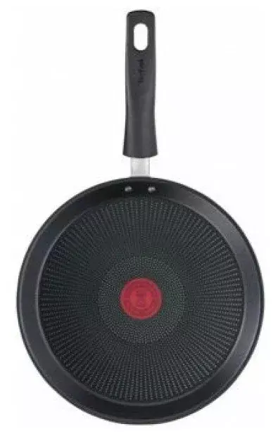 Сковорода блинная Tefal Ultimate On G26038AZ круглая 25см ручка несъемная (без крышки) черный (21001