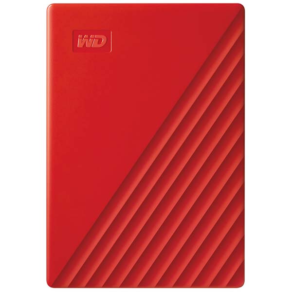 Внешний HDD Western Digital My Passport (WDBYVG/WDBPKJ) 4 TB, красный