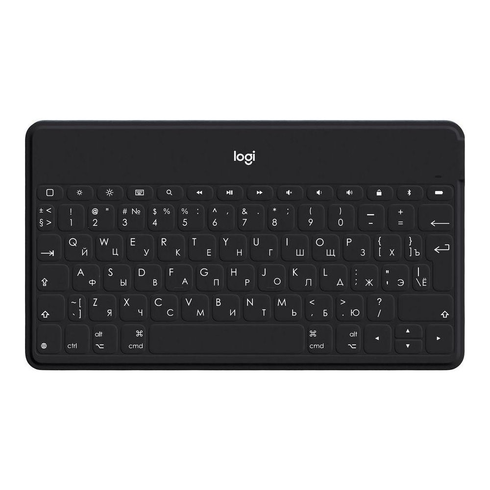 Клавиатура Logitech Keys-To-Go механическая черный USB беспроводная BT Multimedia for gamer