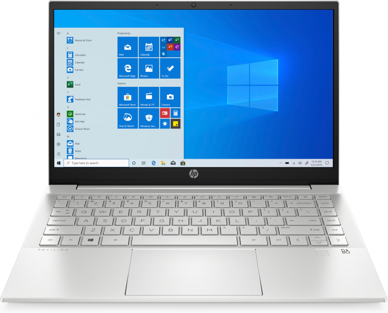 Ноутбук  HP Pavilion 14-dv0094ur 14"/Intel Core i3 1125G4(2Ghz)/8Gb/512Gb/Natural silver  /W11