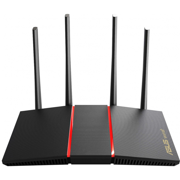 Wi-Fi роутер ASUS RT-AX55, черный