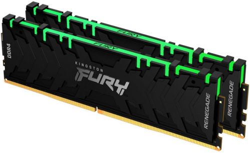 Оперативная память 64Gb DDR4 3200MHz Kingston Fury Renegade RGB (KF432C16RBAK2/64) (2x32Gb KIT)
