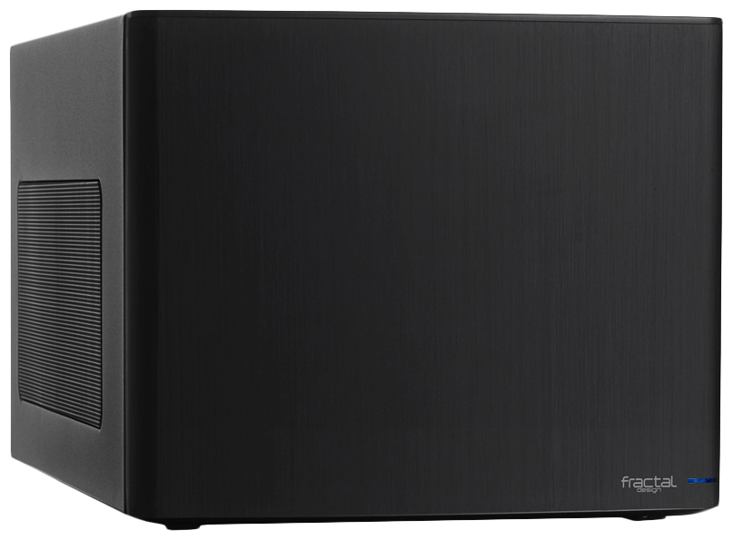 Корпус Fractal Design Node 304 черный без БП miniITX 2x92mm 1x140mm 2xUSB3.0 audio bott PSU