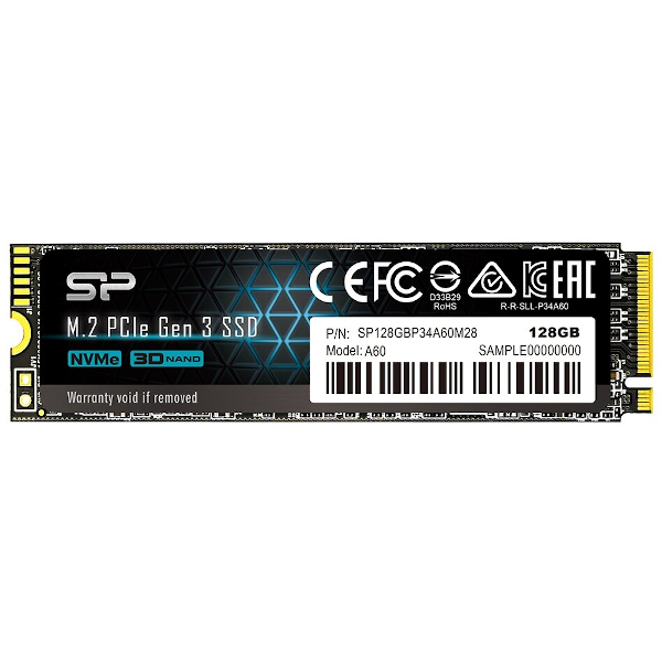 SSD M.2 Silicon Power 128GB A60 <SP128GBP34A60M28>