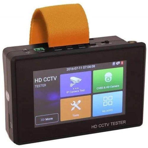 Тестер Tezter Универсальный наручный монитор-тестер AHD/CVI/TVI/CVBS и IP-видеосистем