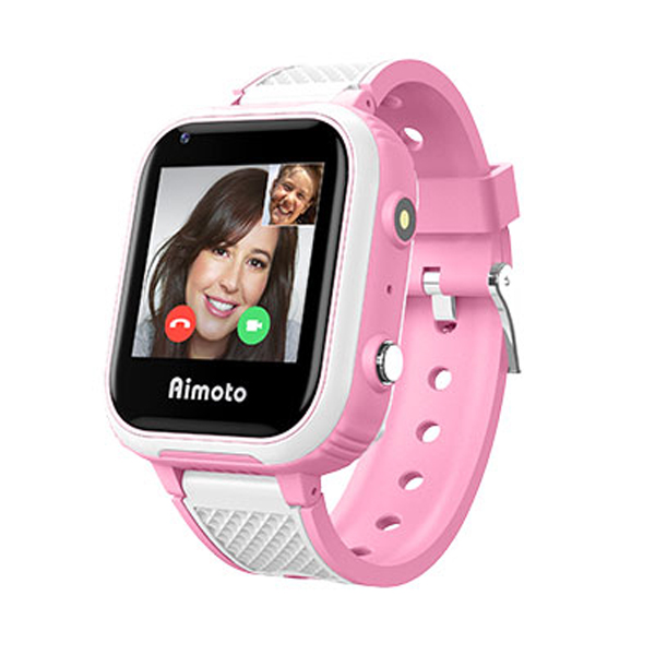 Умные часы AIMOTO PRO INDIGO 4G PINK 9500103 KNOPKA