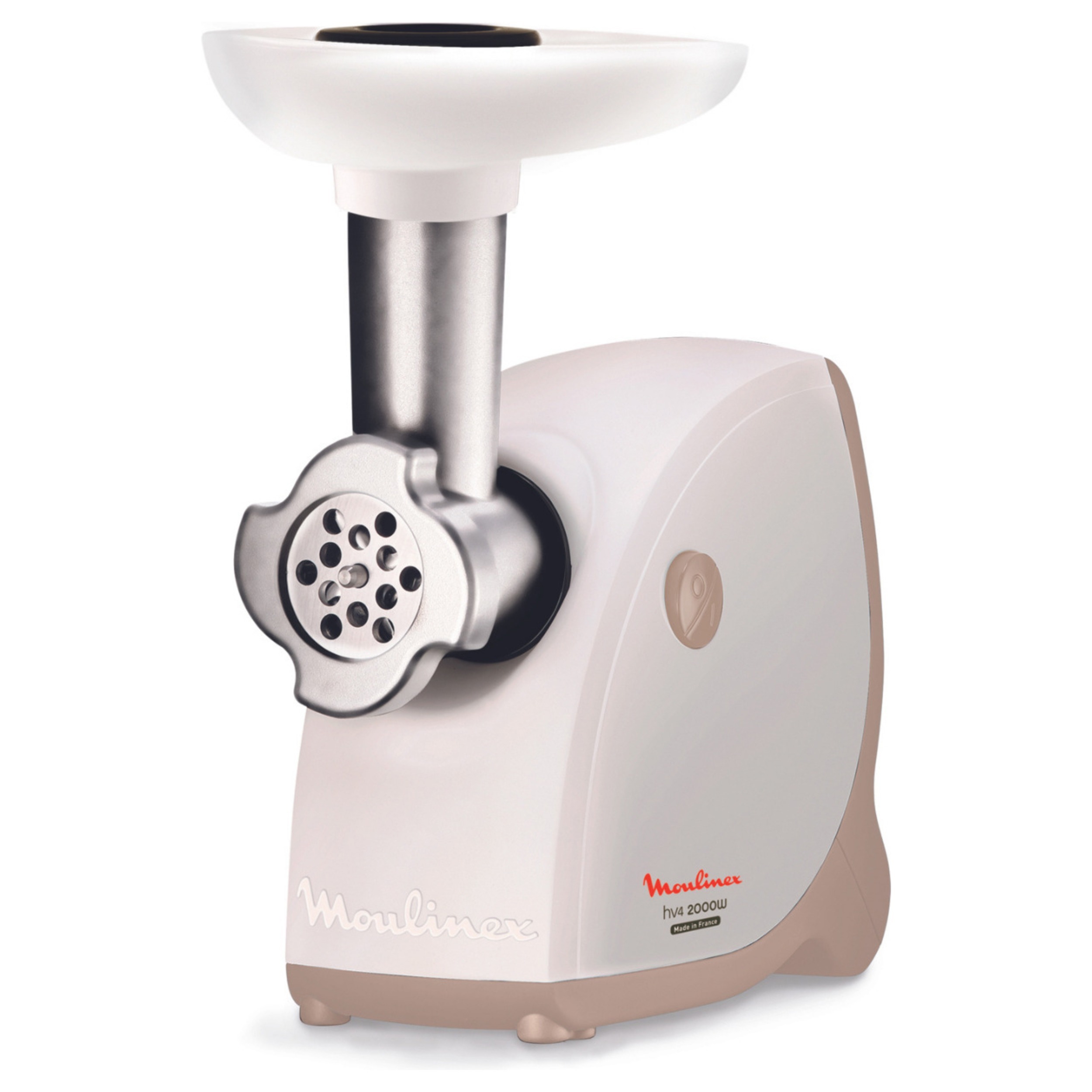 Мясорубка Moulinex ME476132 2000Вт белый/бежевый