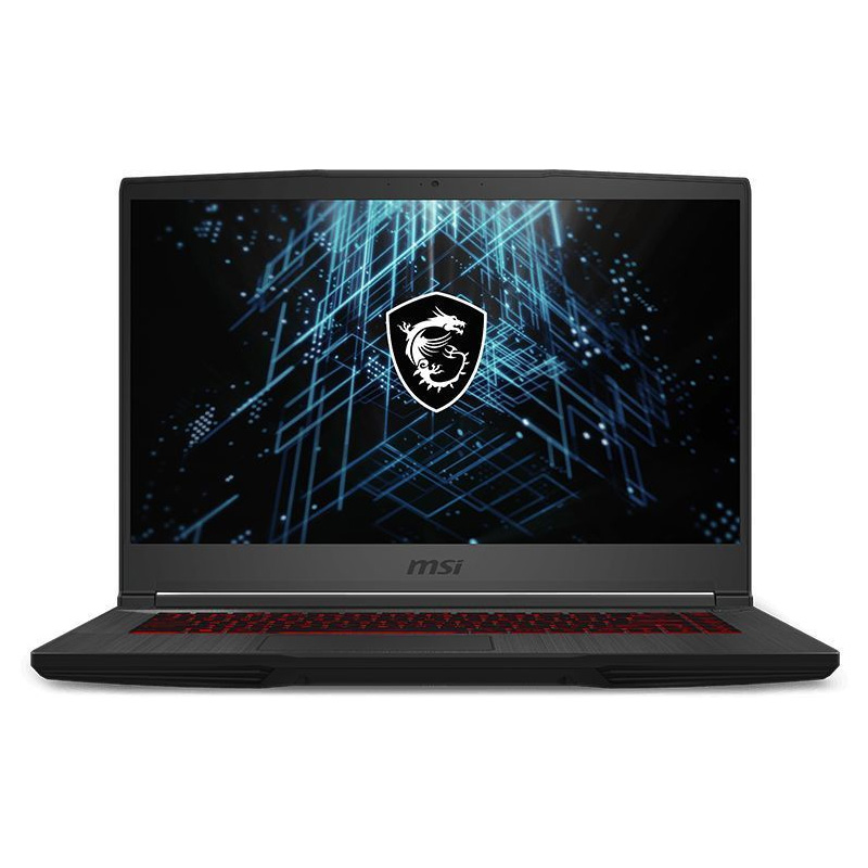 15,6"Ноутбук IPS FHD MSI GF63 11UC-225XRU black (Core i7 11800H/16Gb/512Gb SSD/3050 4Gb/no OS)