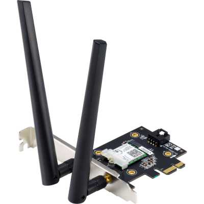 Bluetooth+Wi-Fi адаптер ASUS PCE-AX3000, черный