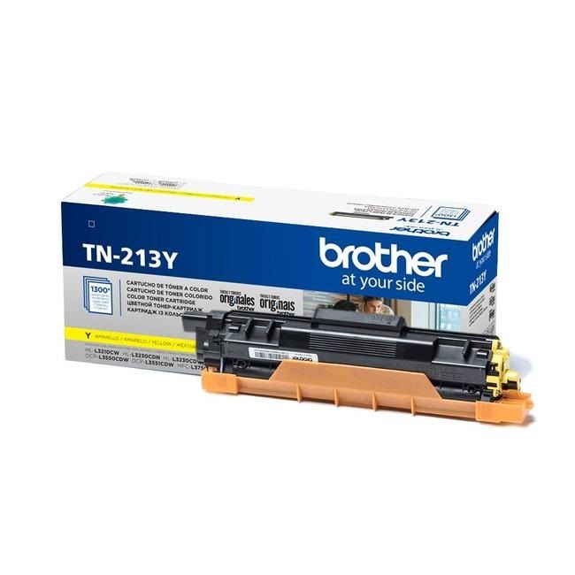 Картридж лазерный Brother TN213Y желтый (1300стр.) для Brother HL3230/DCP3550/MFC3770
