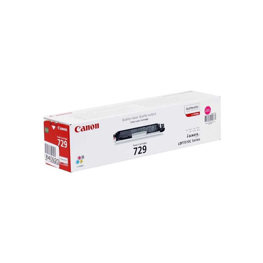 Картридж лазерный Canon 729M 4368B002 пурпурный (1000стр.) для Canon i-Sensys LBP-7010C/7018C