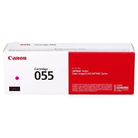 Картридж лазерный Canon 055 M 3014C002 пурпурный (2100стр.)