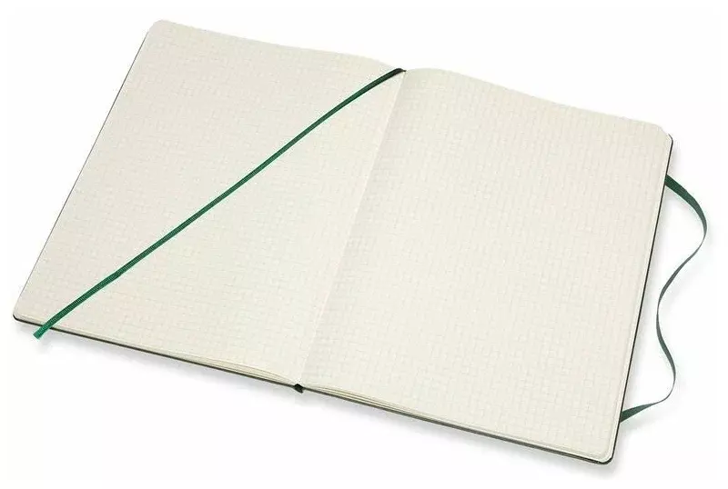 Блокнот Moleskine CLASSIC QP090K15 XLarge 190х250мм 192стр. линейка твердая обложка зеленый