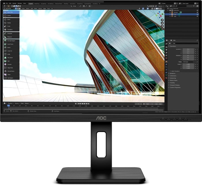 Монитор 27" AOC U27P2CA