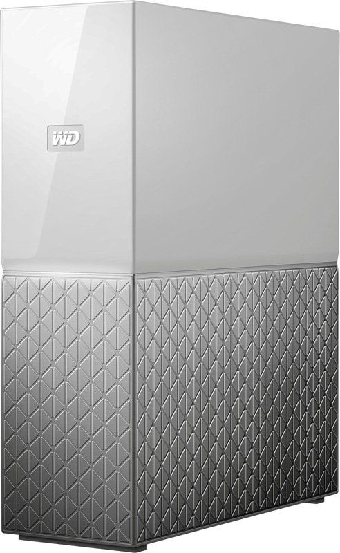 Сетевое хранилище Western Digital My Cloud Home 4 TB (WDBVXC0040HWT) белый/серый