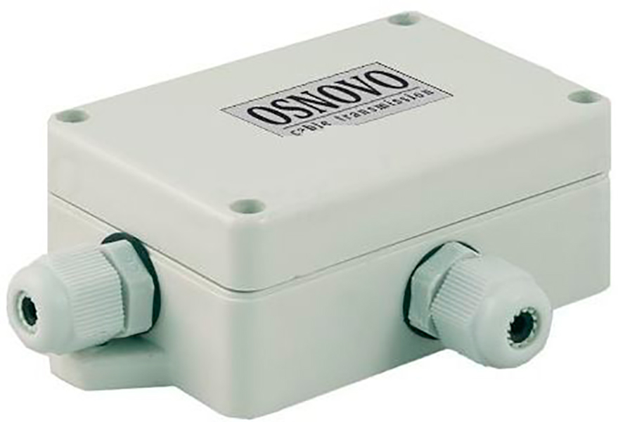 Грозозащита OSNOVO Уличная грозозащита IP65, с защитой линий PoE