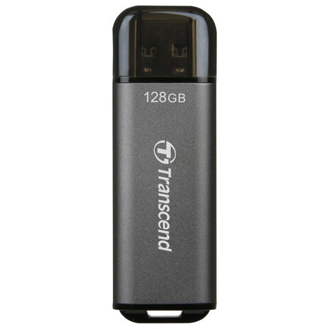 Флеш Диск Transcend 128Gb Jetflash 920 TS128GJF920 USB3.1 темно-серый