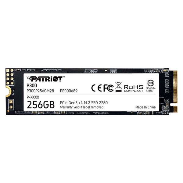 SSD жесткий диск M.2 2280 256GB P300 P300P256GM28 PATRIOT