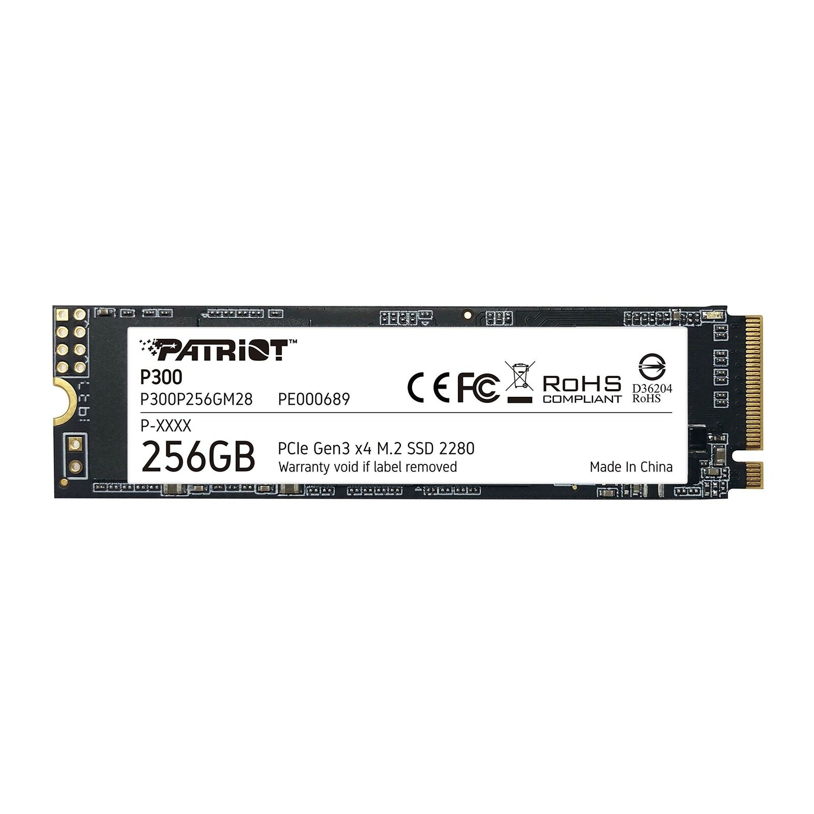 SSD жесткий диск M.2 2280 256GB P300 P300P256GM28 PATRIOT