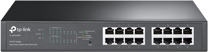 Коммутатор TP-LINK TL-SG1016PE