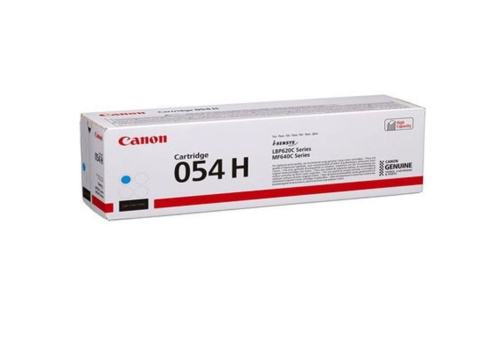 Картридж лазерный Canon 054 H C 3027C002 голубой (2300стр.)