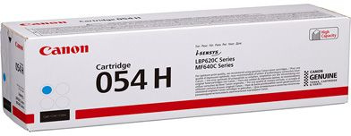 Картридж лазерный Canon 054 H C 3027C002 голубой (2300стр.)