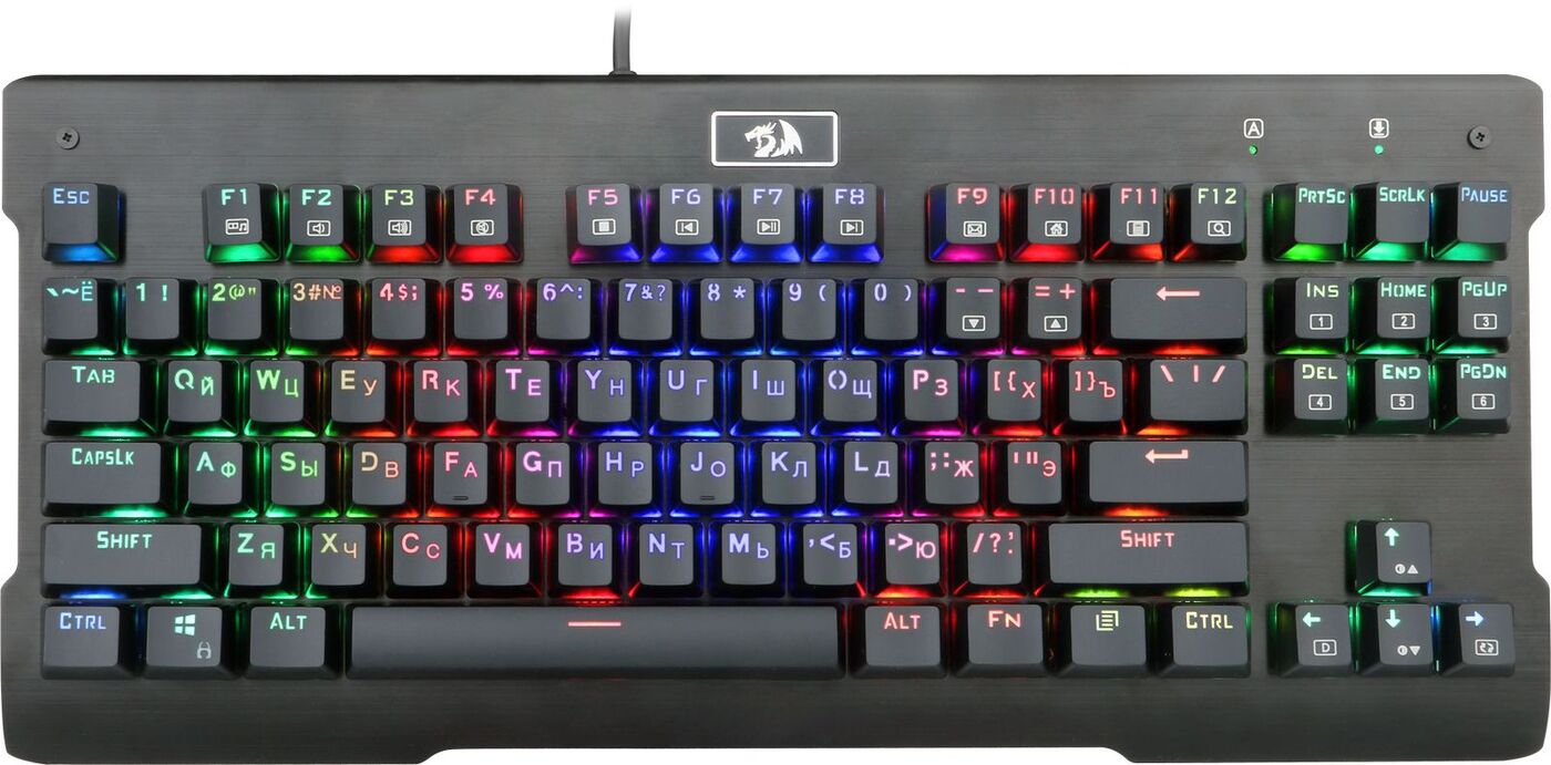 Redragon Visnu Механическая Игровая клавиатура (RU,RGB, Full Anti-Ghosting)