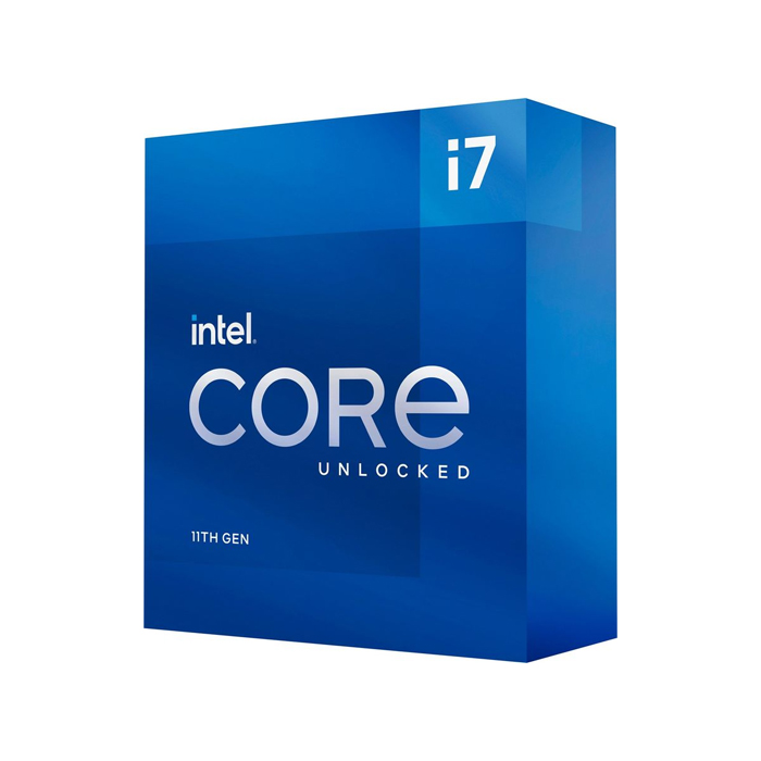 Процессор Intel Core i7-11700K, 3.6ГГц, (Turbo 5.0ГГц), 8-ядерный, L3 16МБ, LGA1200, BOX