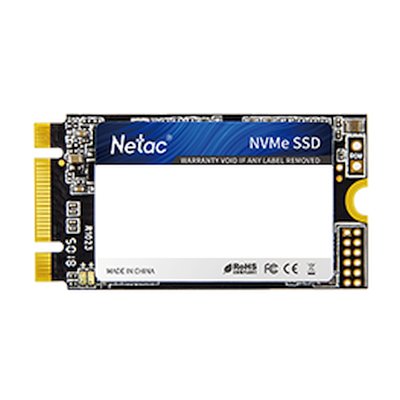 Ssd накопитель Netac SSD N930ES 128GB PCIe 3 x2 M.2 2242 NVMe 3D NAND, R/W up to 970/635MB/s, TBW 75TB, 3y wty