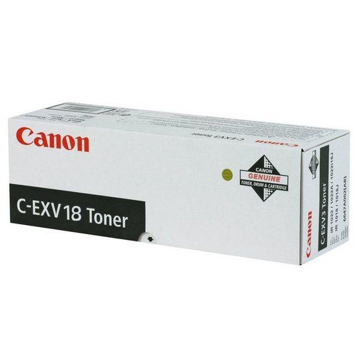 Тонер Canon C-EXV18 (GPR-22) 0386B002 черный туба 465гр. для копира iR1018/1022