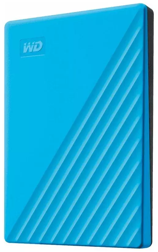 Внешний HDD Western Digital My Passport (WDBYVG/WDBPKJ) 4 TB, голубой
