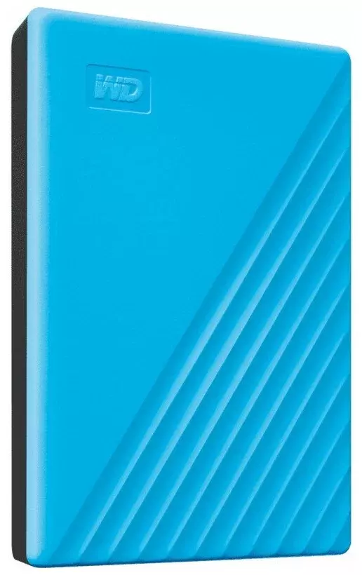 Внешний HDD Western Digital My Passport (WDBYVG/WDBPKJ) 4 TB, голубой