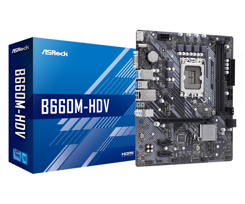 Материнская плата B660M-HDV, RTL