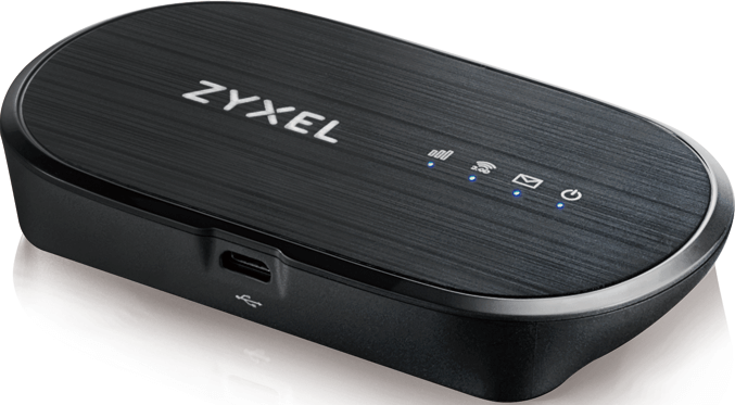 Модем ZYXEL WAH7601-EUZNV1F 2G/3G/4G, внешний, черный