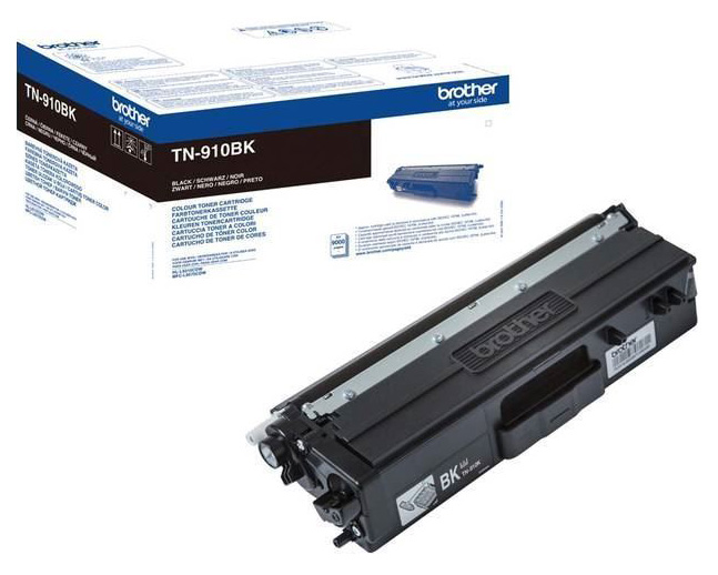 Картридж лазерный Brother TN910BK черный (9000стр.) для Brother HL-L9310CDW/MFC-L9570CDW