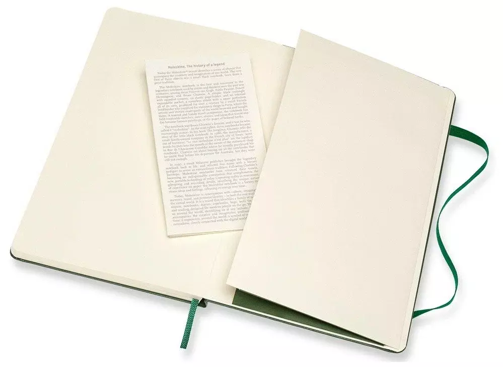 Блокнот Moleskine CLASSIC QP066K15 Large 130х210мм 240стр. пунктир твердая обложка зеленый