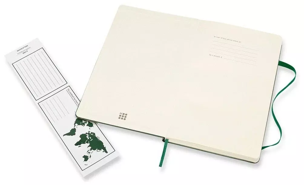 Блокнот Moleskine CLASSIC QP066K15 Large 130х210мм 240стр. пунктир твердая обложка зеленый