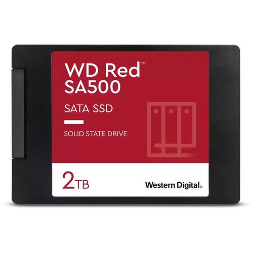 SSD жесткий диск SATA2.5" 2TB RED WDS200T1R0A WDC