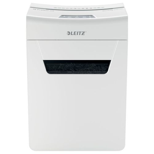 Шредер Leitz IQ Protect Premium 6M белый (секр.P-5) фрагменты 6лист. 18лтр. скрепки скобы