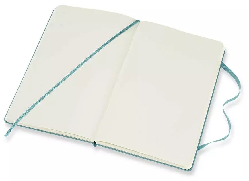 Блокнот Moleskine CLASSIC QP060B35 Large 130х210мм 240стр. линейка твердая обложка голубой