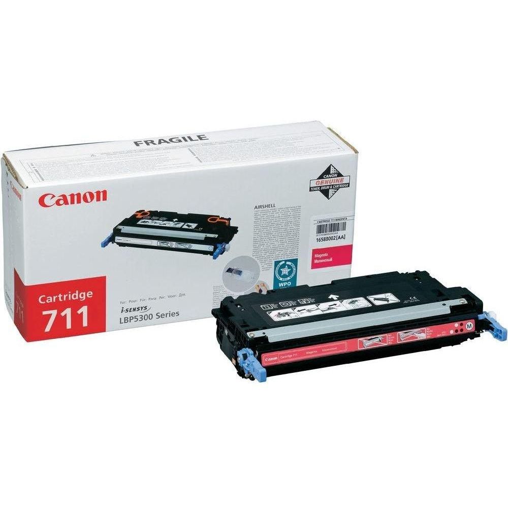 Картридж лазерный Canon 711M 1658B002 пурпурный (6000стр.) для Canon LBP5300/5360