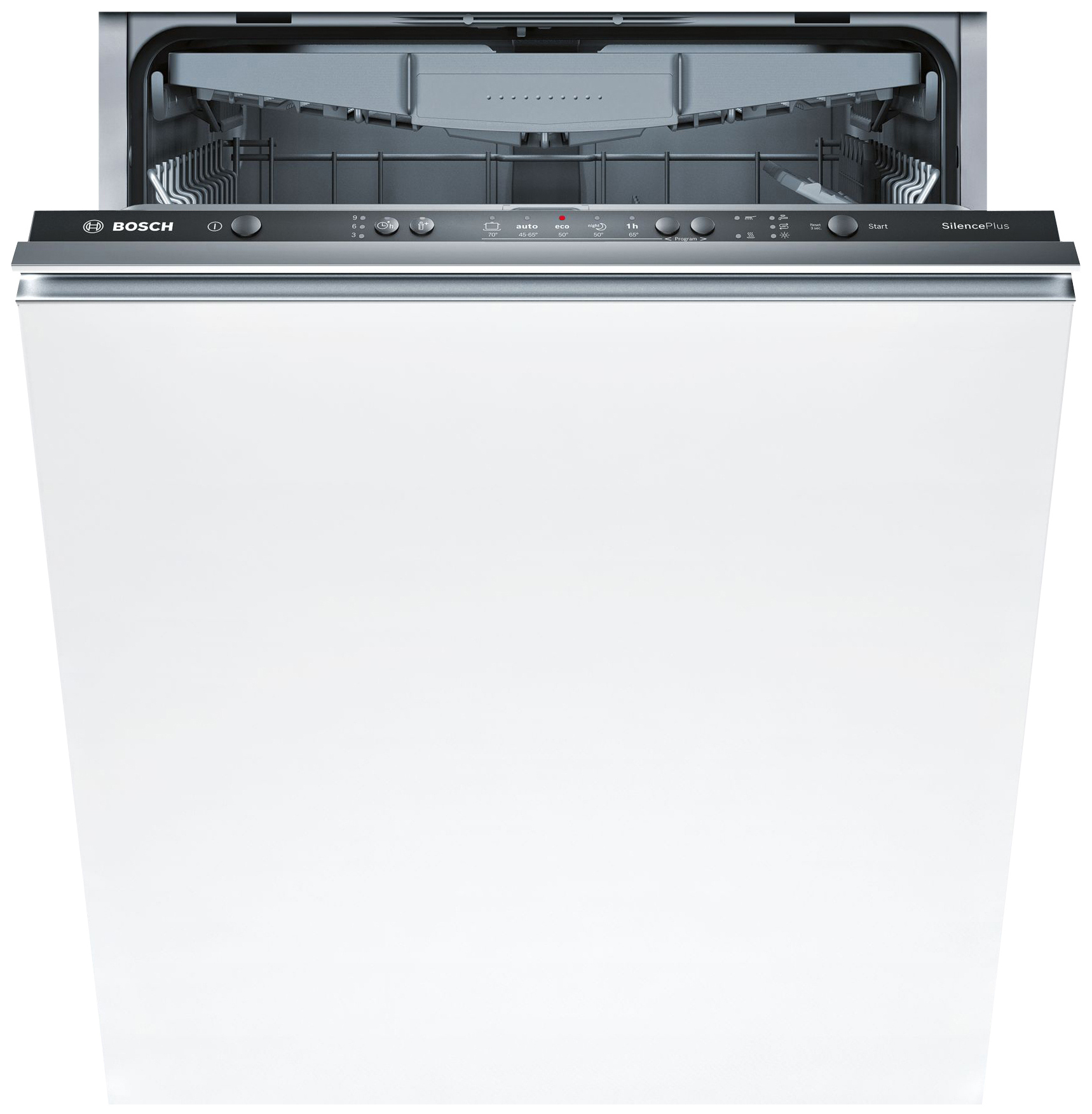 Встраиваемая посудомоечная машина Bosch Serie 2 SMV25FX02R [60 см, 13 комп., пр.-5, луч, теплообмен.