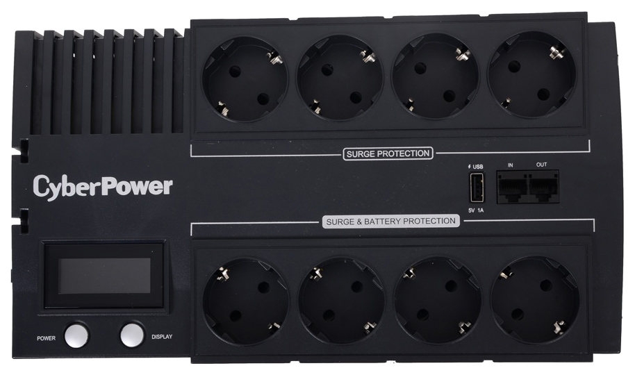 Источник бесперебойного питания CyberPower BRICs LCD 1200ELCD Черный