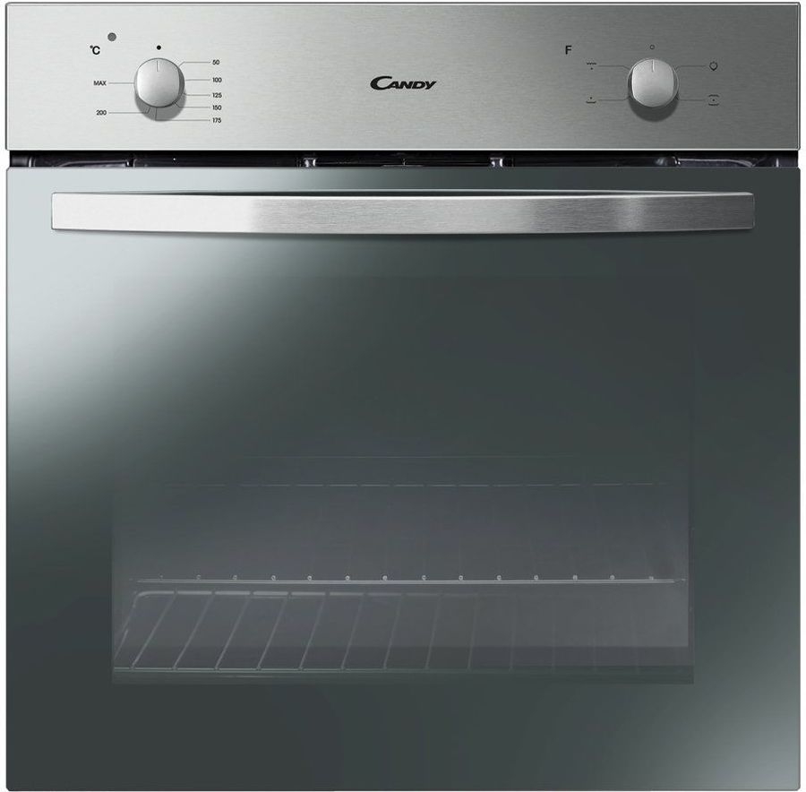 Электрический духовой шкаф Candy FCS100X/E1 [71 л, нержавеющая сталь, традиционная, серебристый]