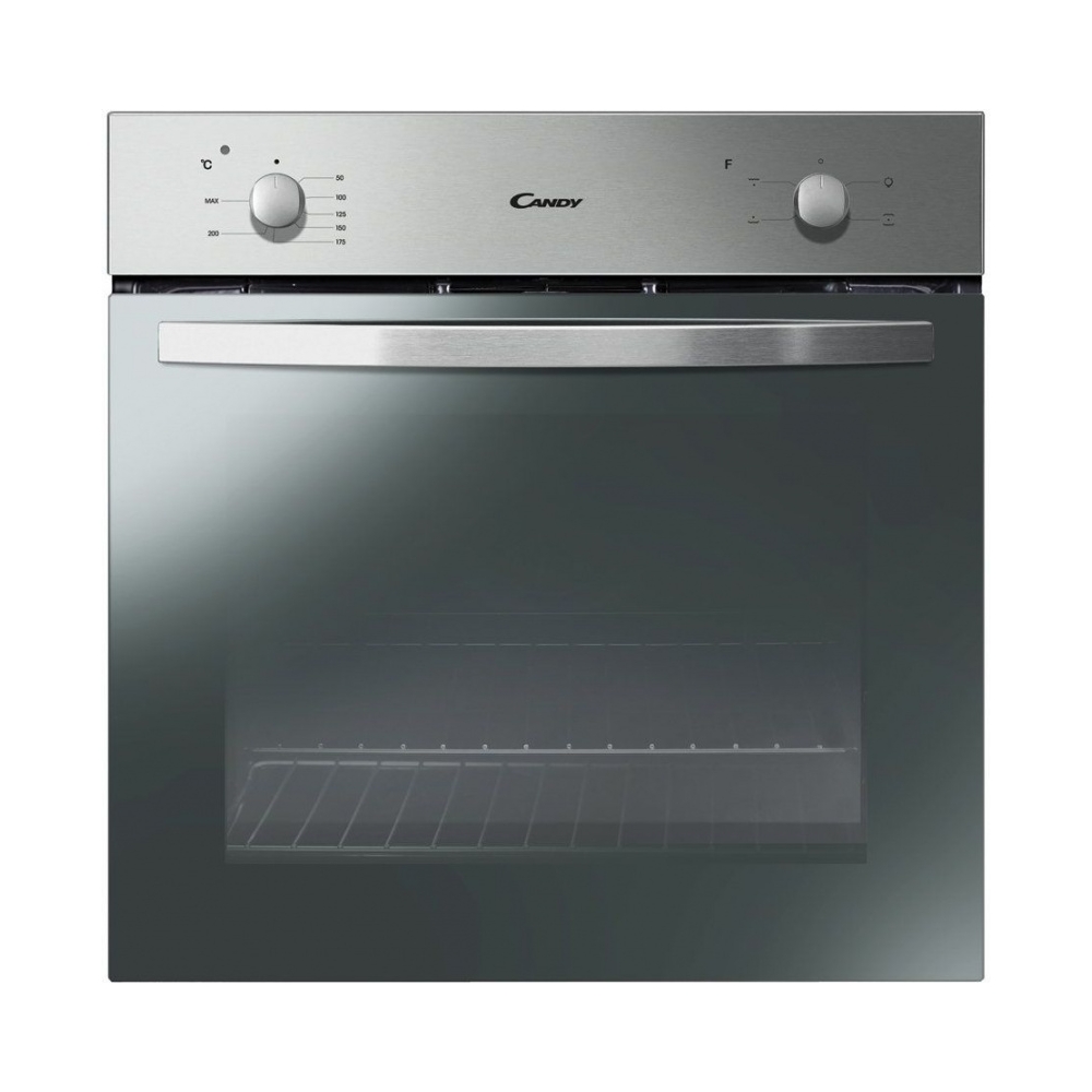 Электрический духовой шкаф Candy FCS100X/E1 [71 л, нержавеющая сталь, традиционная, серебристый]