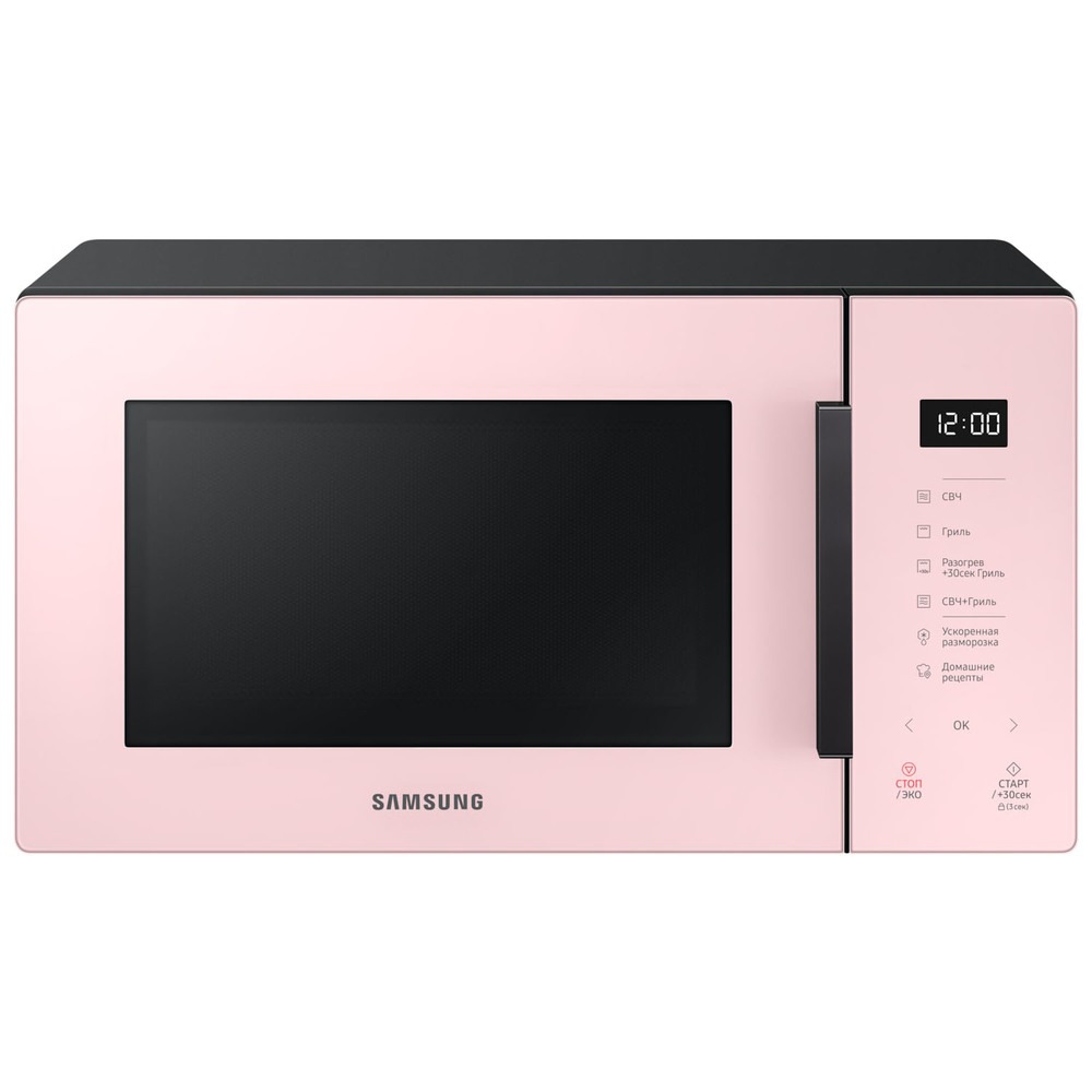 Микроволновая печь Samsung MG23T5018AP, розовый/черный