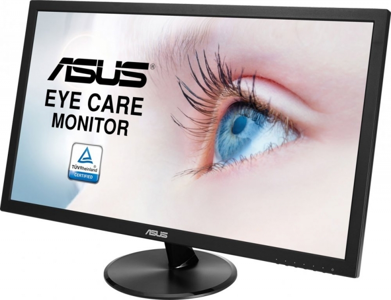 Монитор ASUS VP228DE 21.5" Wide LED monitor, 16:9, Full HD 1920x1080, 5ms, 200 cd/m2, 10 M:1, 90°(H), 65°(V), D-Sub, Kensington Lock, VESA 100x100 mm, black