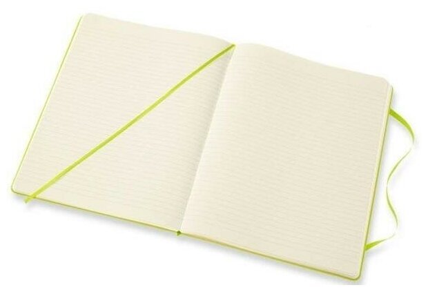 Блокнот Moleskine CLASSIC QP090C2 XLarge 190х250мм 192стр. линейка твердая обложка лайм
