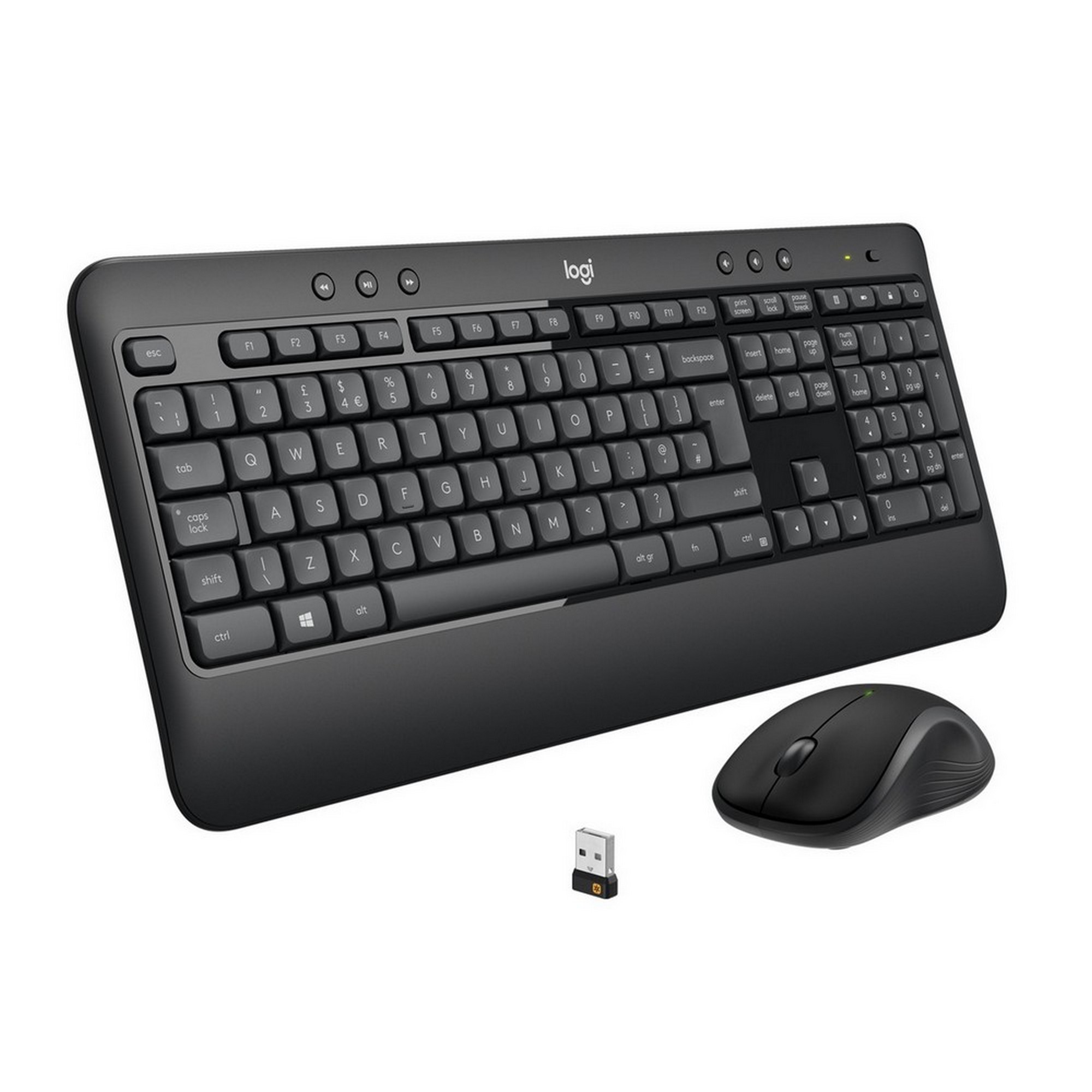 Комплект (клавиатура + мышь) Logitech Wireless Desktop Advanced MK540  Retail