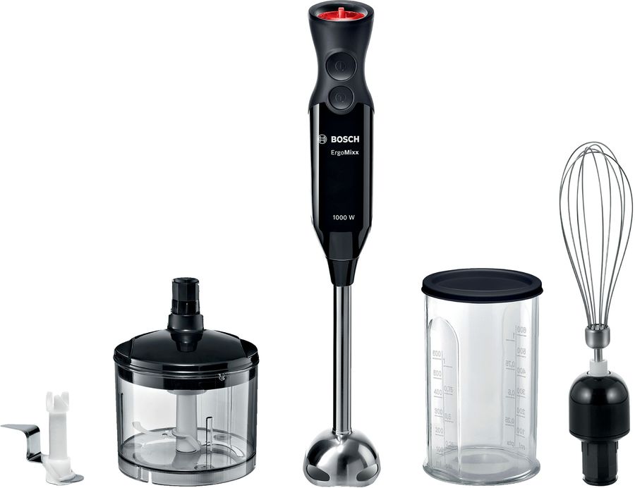 Блендер погружной Bosch MS61B6170 1000Вт черный